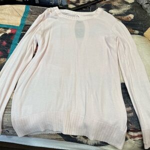 Long sleeve open back Lululemon shirt
